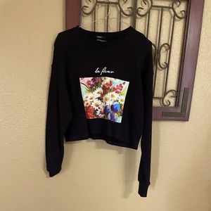 Crop sweatshirt